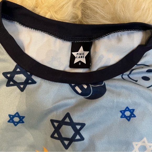 Pixie Lane Hanukkah Pajamas - Picture 2 of 2